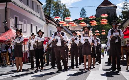 S soncem obsijan drugi festivalski dan 50. Dnevov narodnih noš in oblačilne dediščine v Kamniku (106)